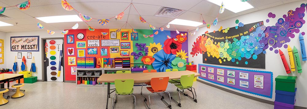 Classroom Ceiling Hanging Decorations Ideas - Decorations Hanging From